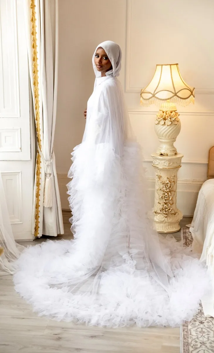 Tulle Bridal Robe - Image 1