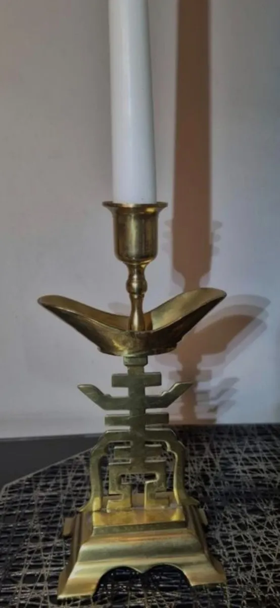 Chinese candle holders - Image 2