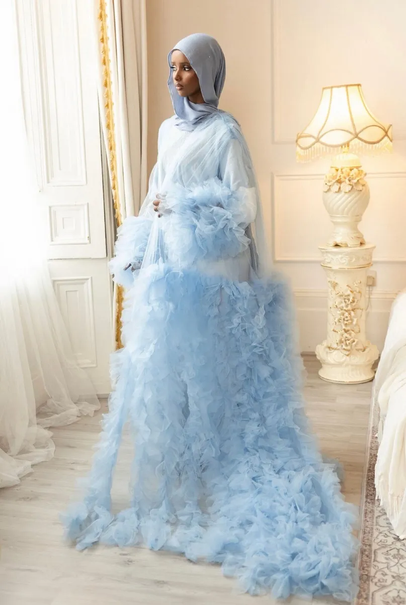 Tulle Bridal Robe - Image 1