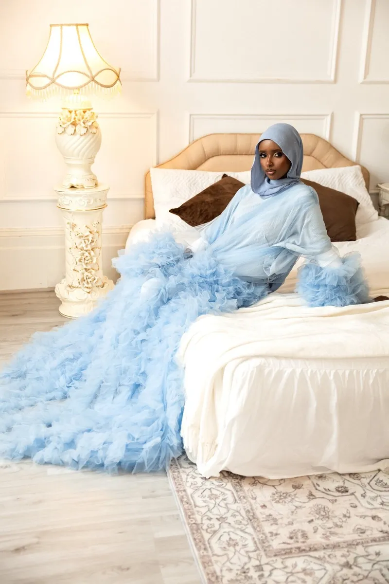 Tulle Bridal Robe - Image 2