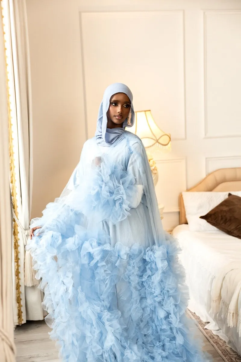 Tulle Bridal Robe - Image 4