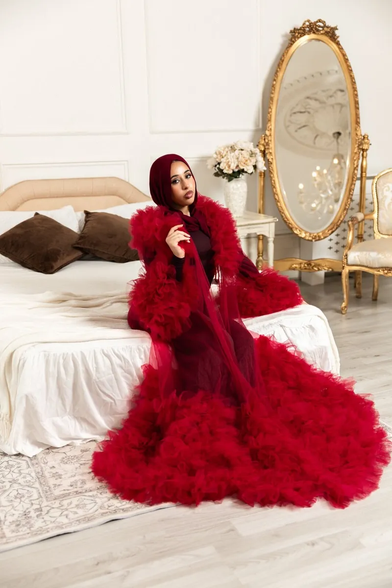 Tulle Bridal Robe