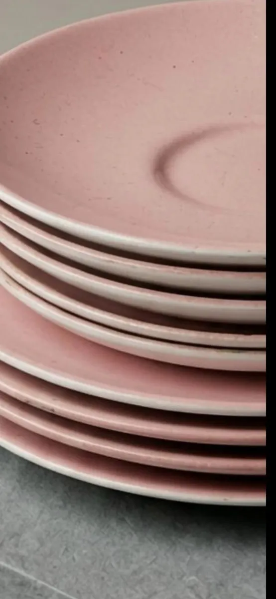 Mid century plates +bowls - Image 1