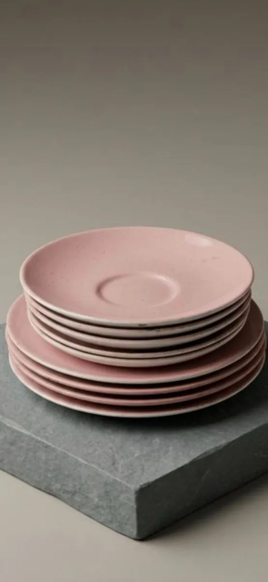 Mid century plates +bowls - Image 3