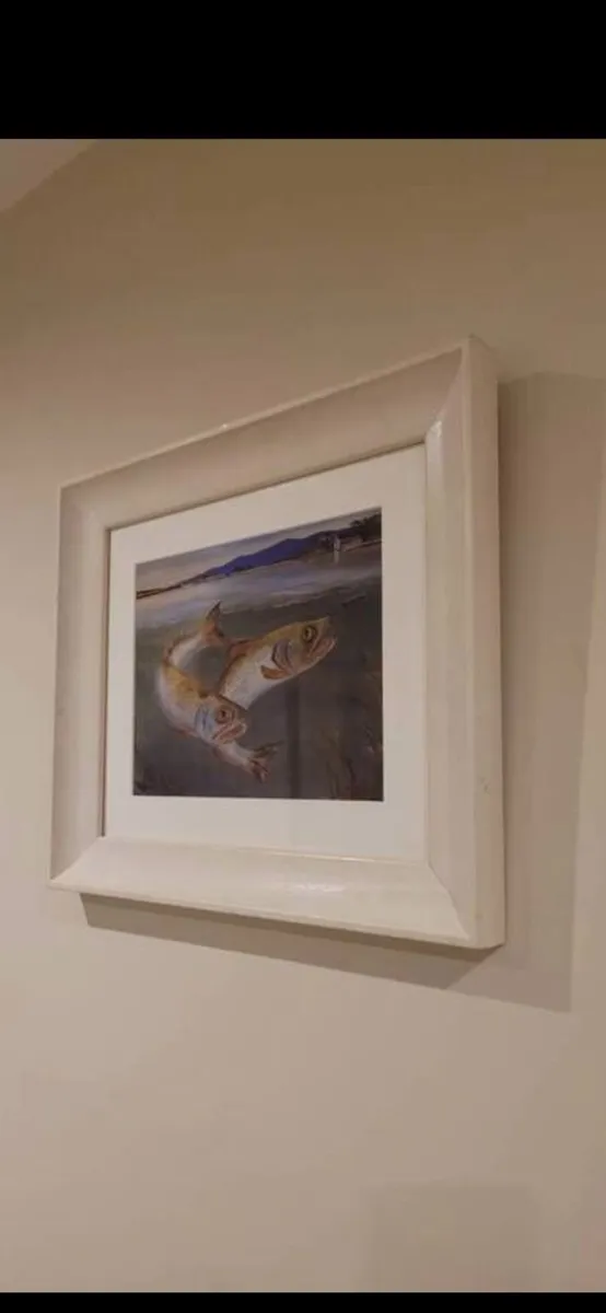 Trout framed picture - Image 3