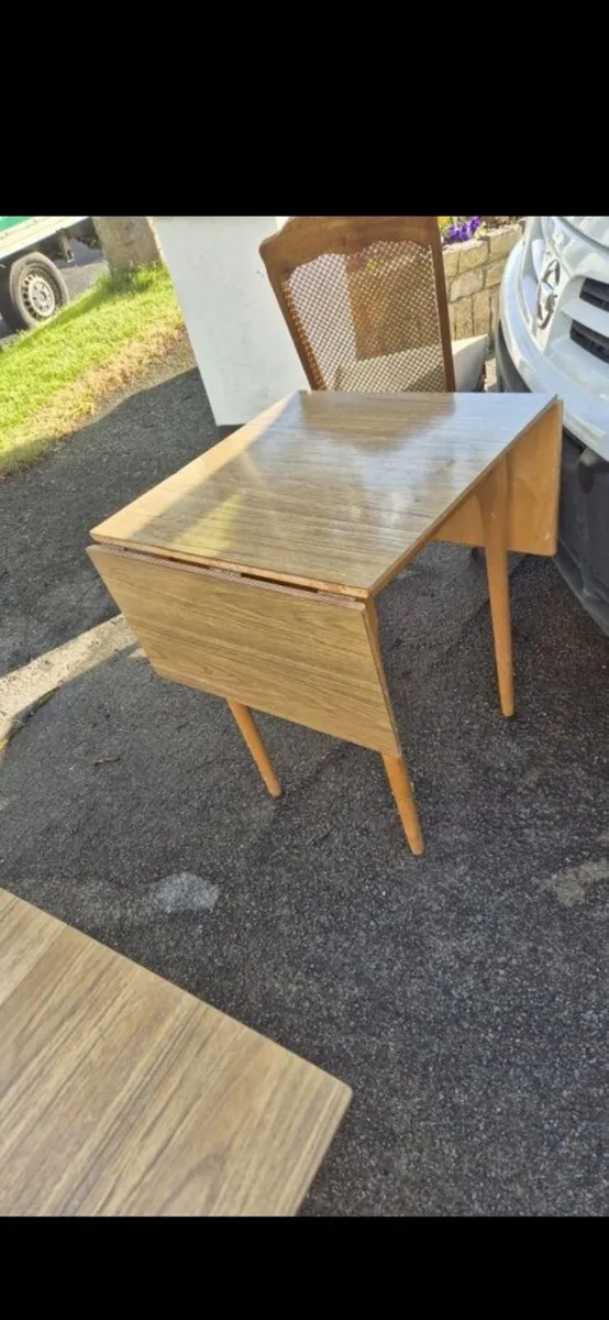 Mid century table x2 - Image 3
