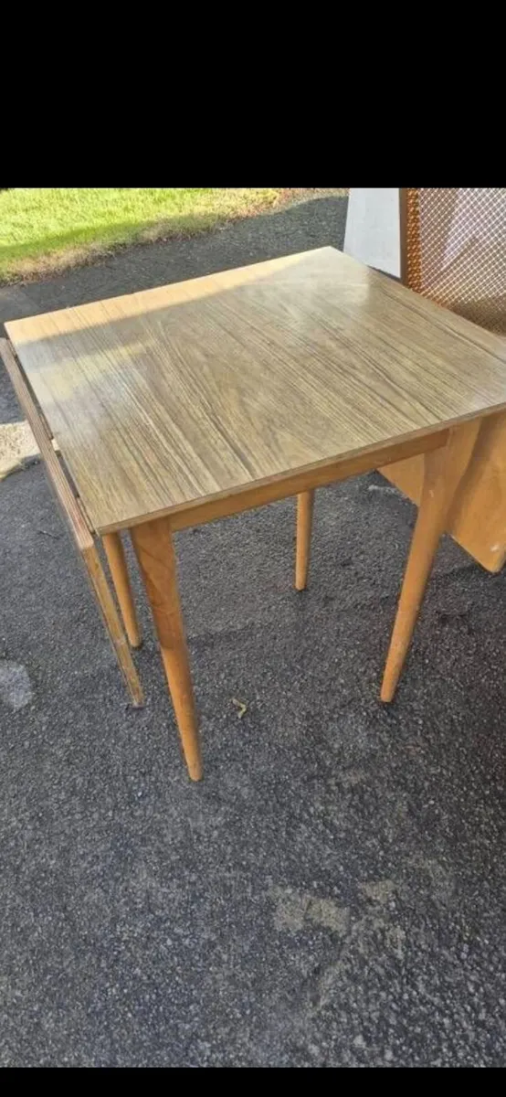 Mid century table x2 - Image 4