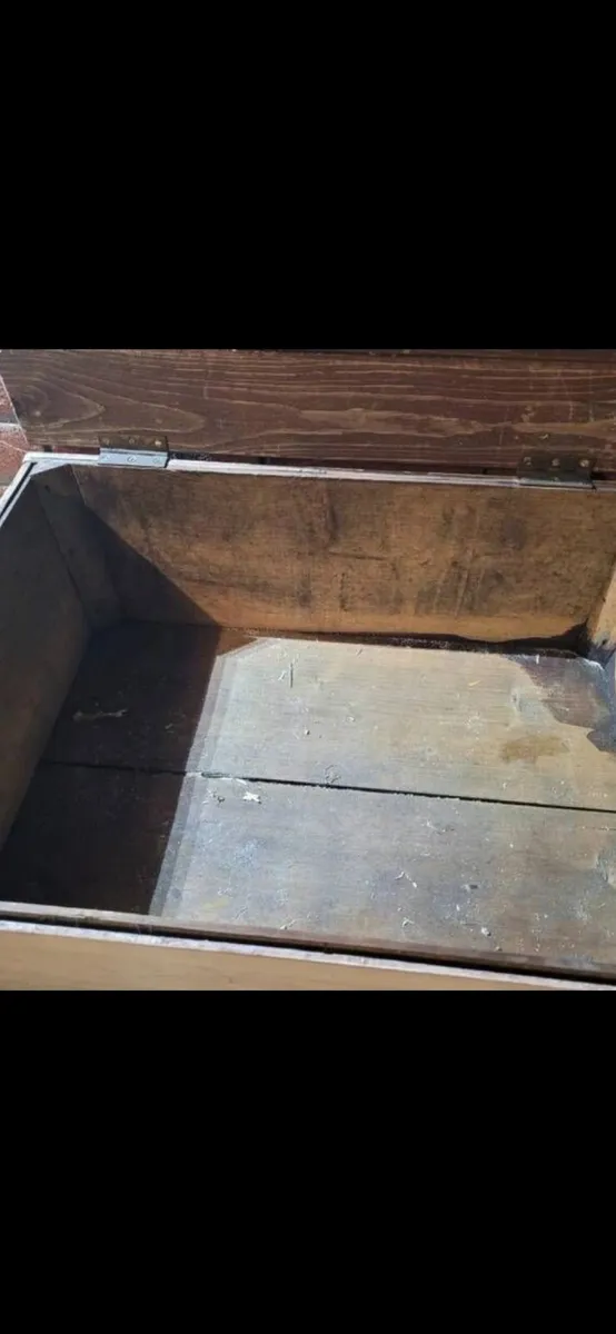 Vintage pine box - Image 3