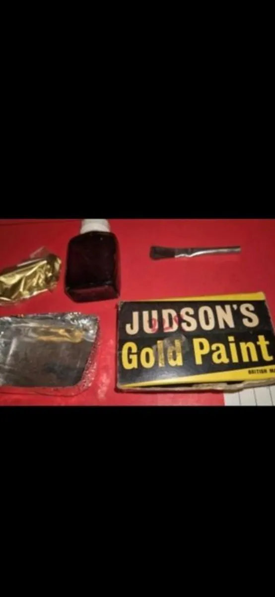 Rare gold leaf paint - Image 2