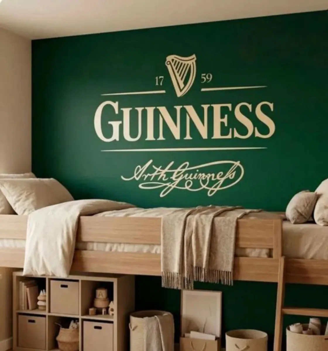 BN Unused Guinness Promotional Wall Graphic - Image 3