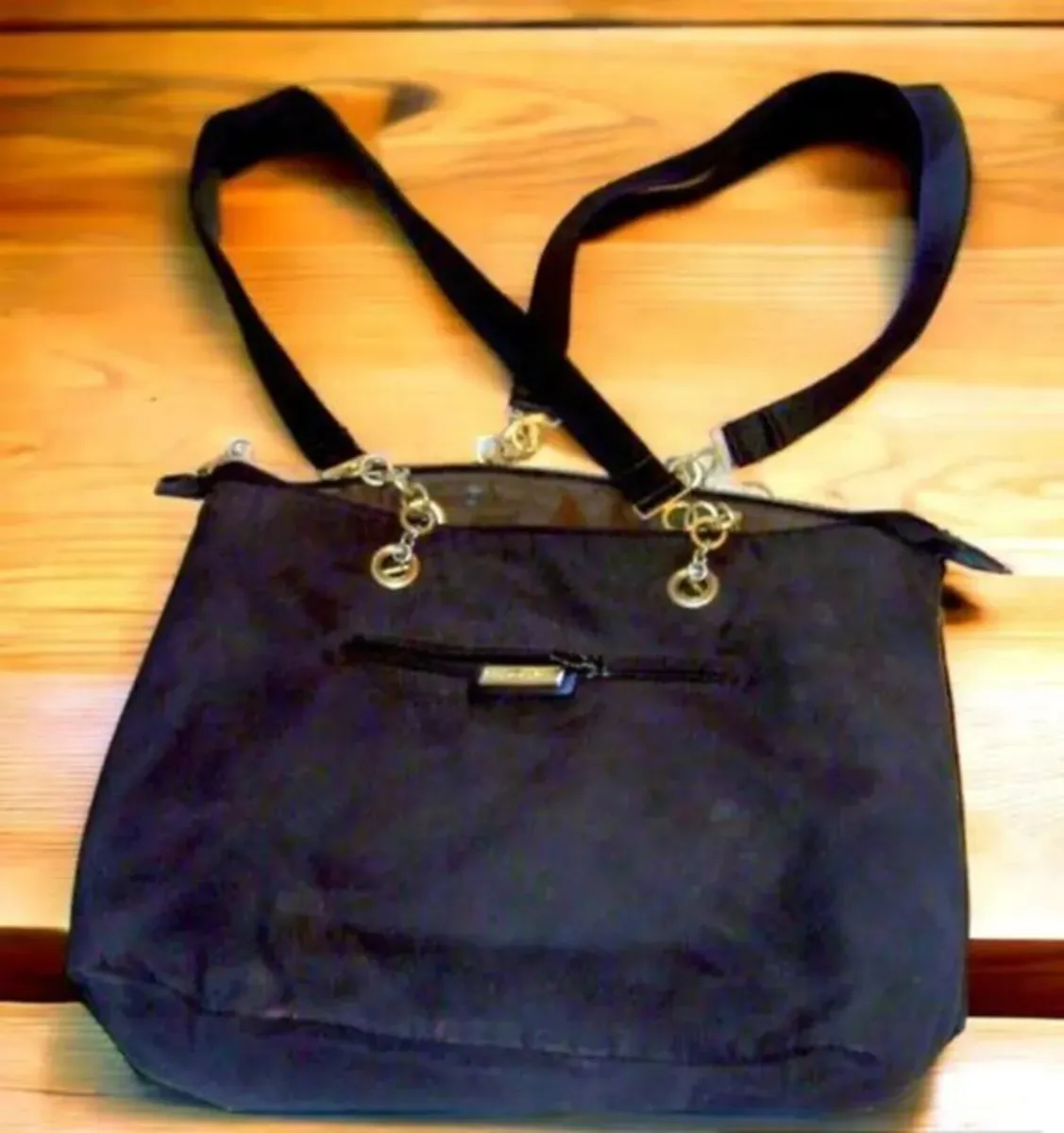 Authentic YSL Tote Bag & Charm/All Docs Etc - Image 3