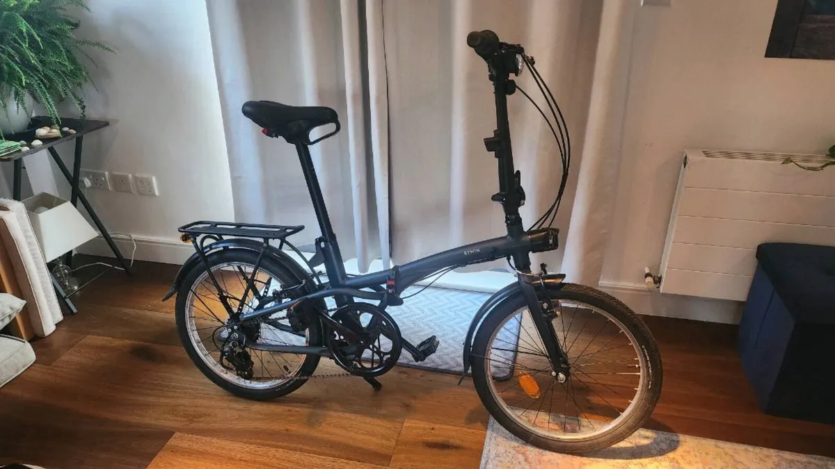 BTWIN folding bike - Image 1