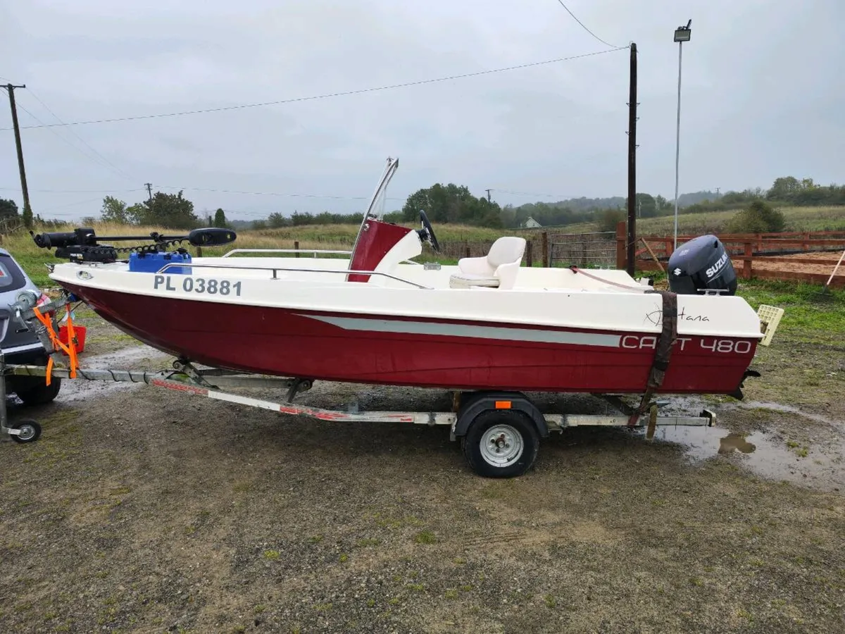 Boat, Trailer and engine - Image 1
