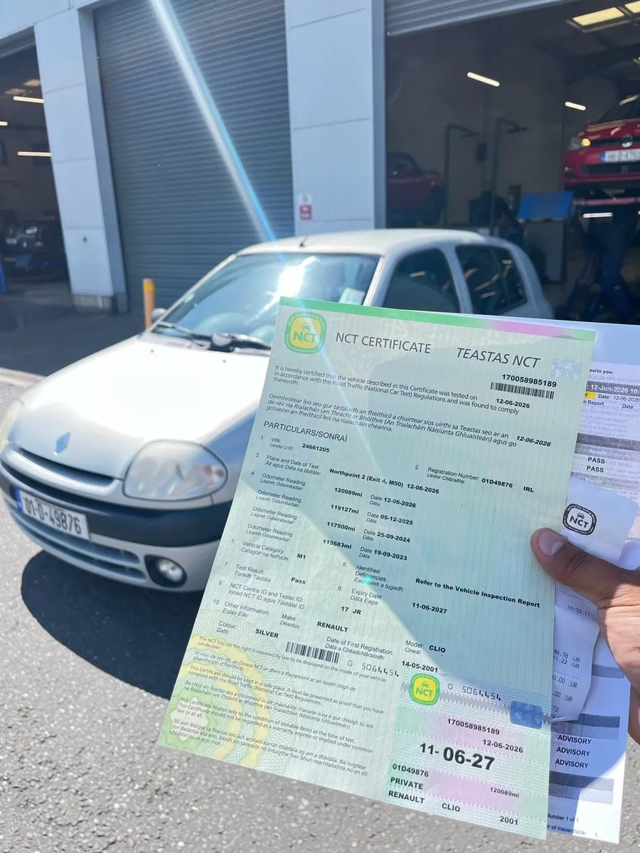 Renault clio 1.1 tax and nct 06/27 VINTAGE CAR - Image 1