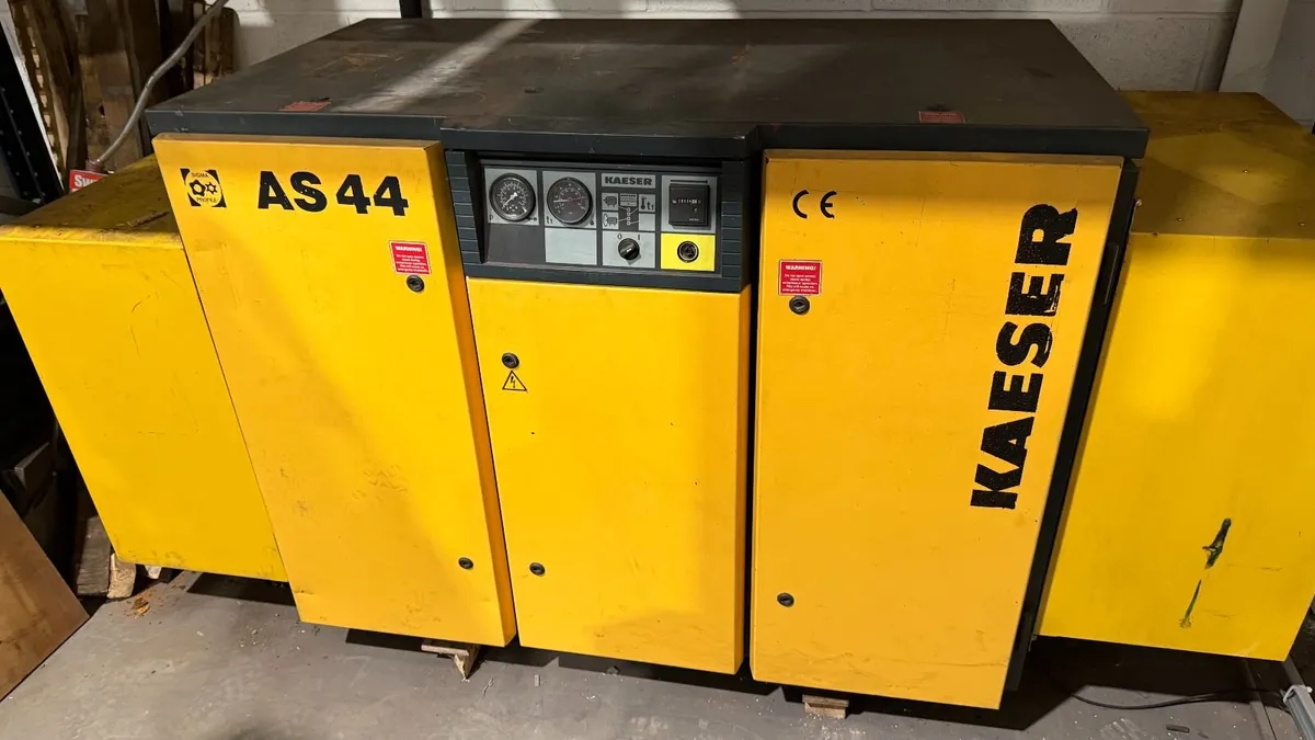 Kaeser AS44 Compressor, Dryer & Receiver. - Image 1