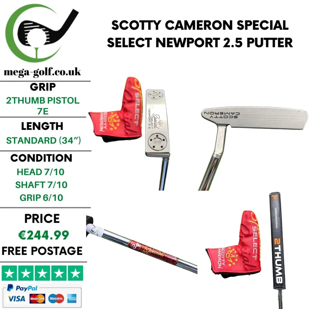 Scotty Cameron Special Select Newport 2.5 Putter - Image 1