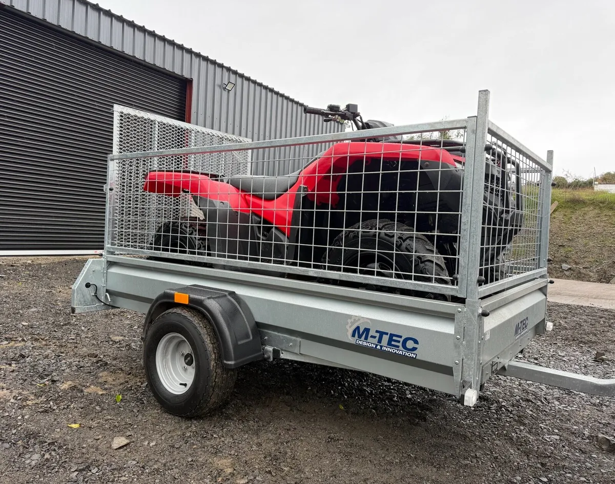 🚛🚛M- Tec Quadmaster 7.6 x 4.4 trailer! 🚛🚛 - Image 1