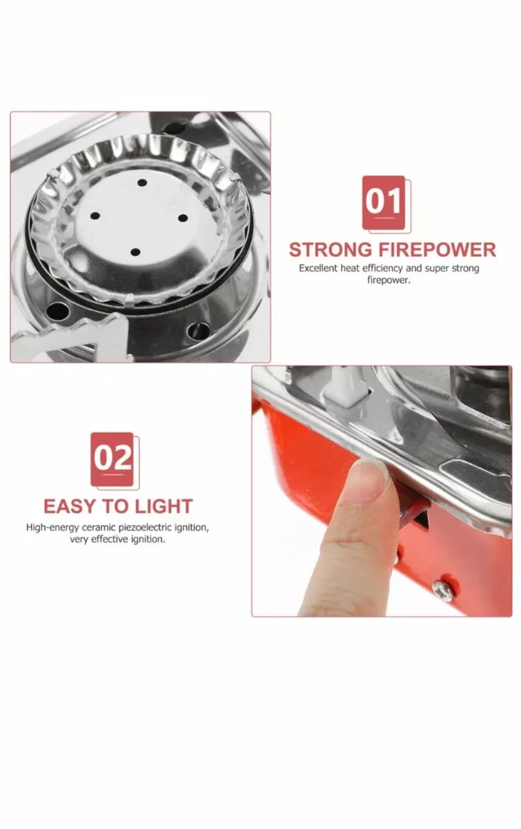 Mini gas camping stove - Image 3