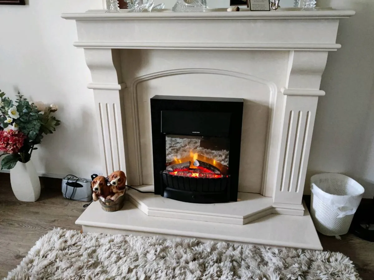 Marble fireplace - Image 1