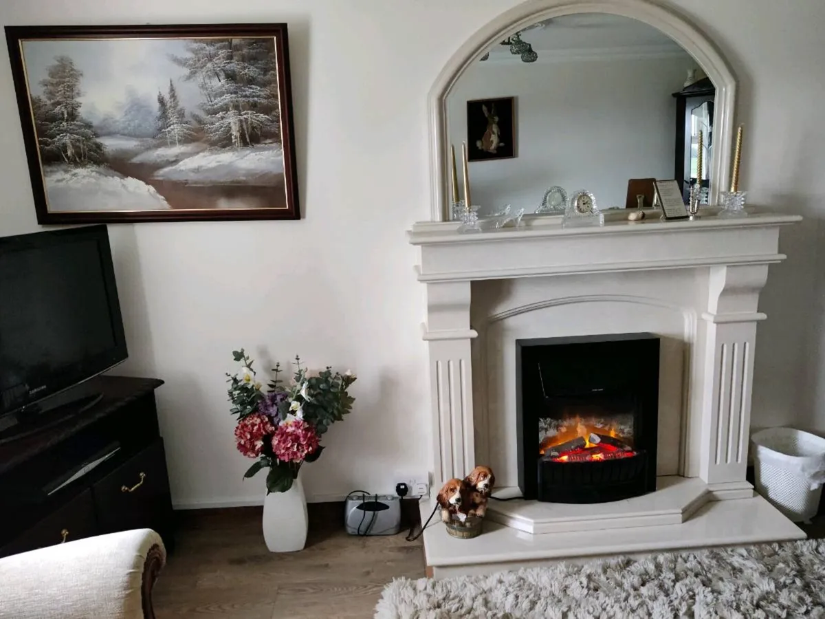 Marble fireplace - Image 3