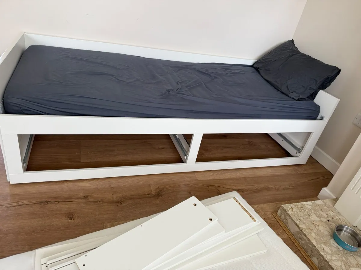 IKEA BRIMNES Day Bed with Drawers - Image 3