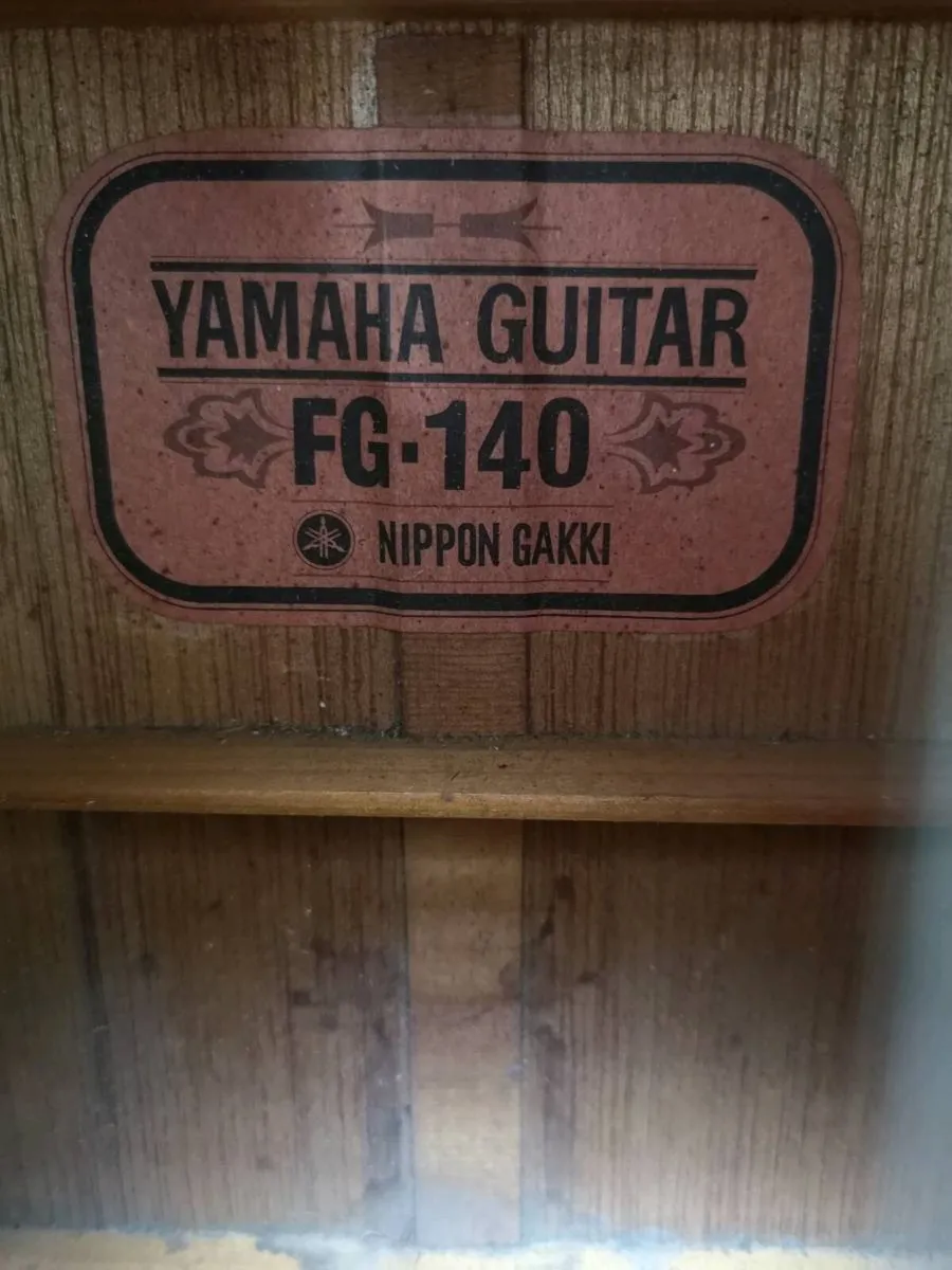 Yamaha Fg140 Red Label Nippon Gakki - Image 1