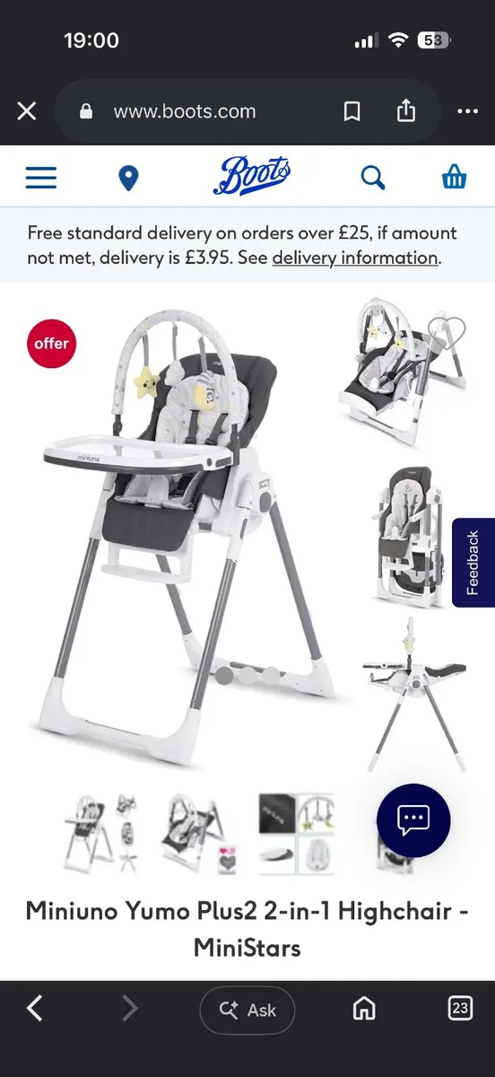Highchair - Image 1