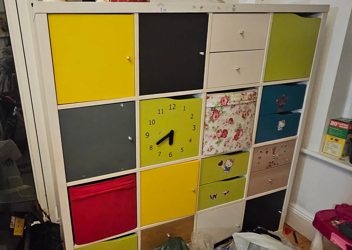 Ikea kallax 4 4 shelving unit - Image 1