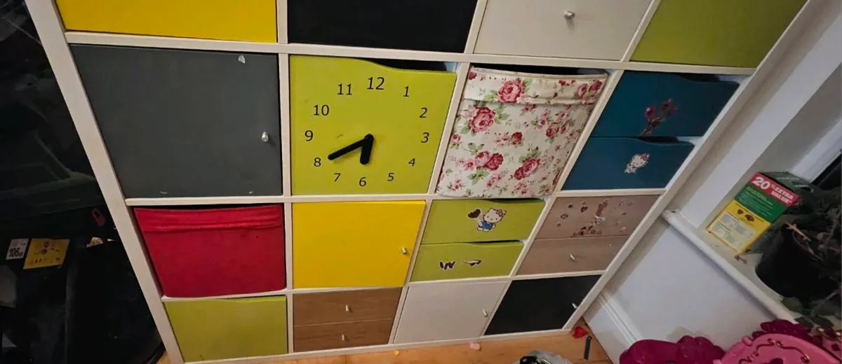 Ikea kallax 4 4 shelving unit - Image 2