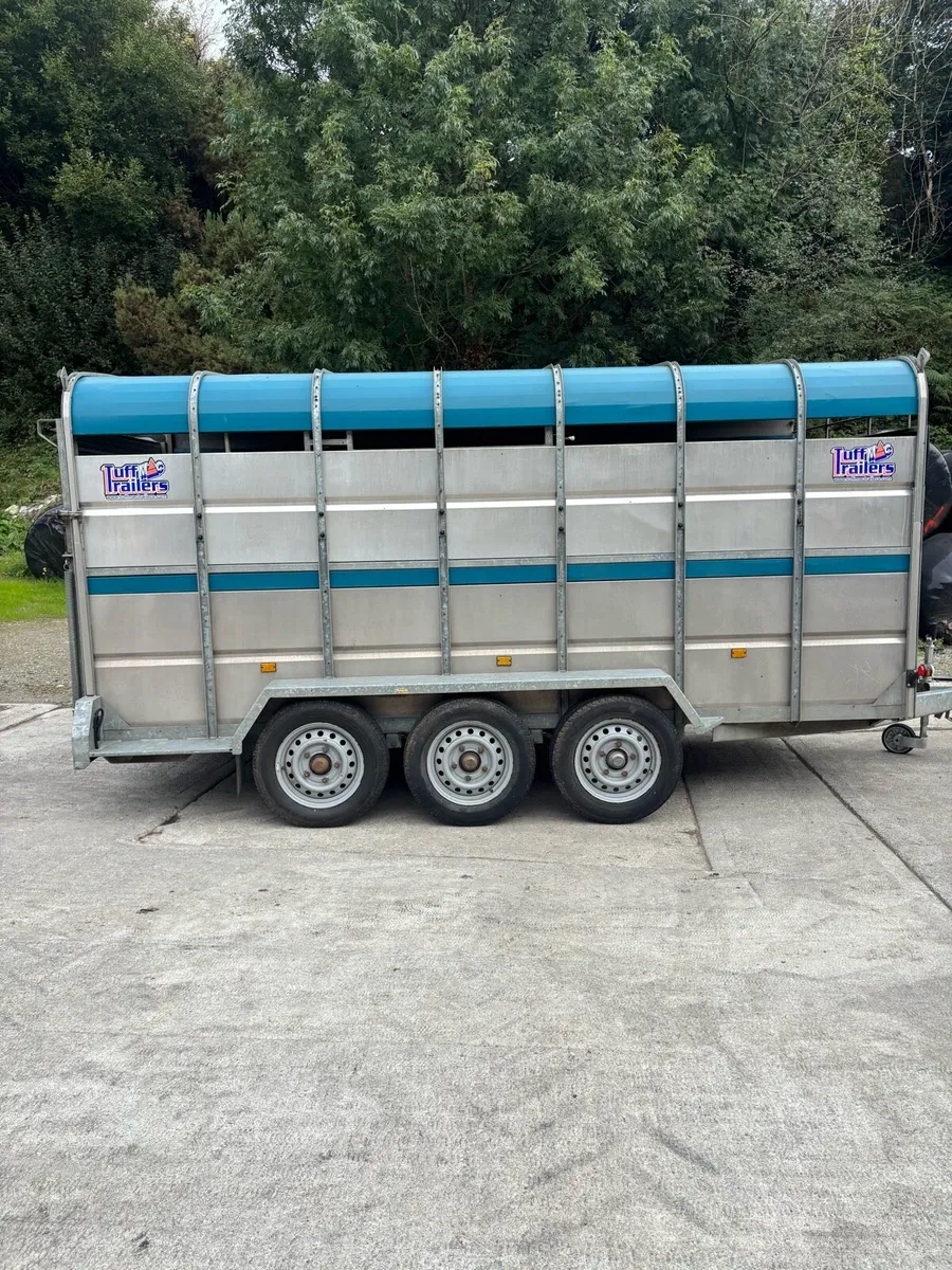 Tuffmac 14ft livestock trailer - Image 1