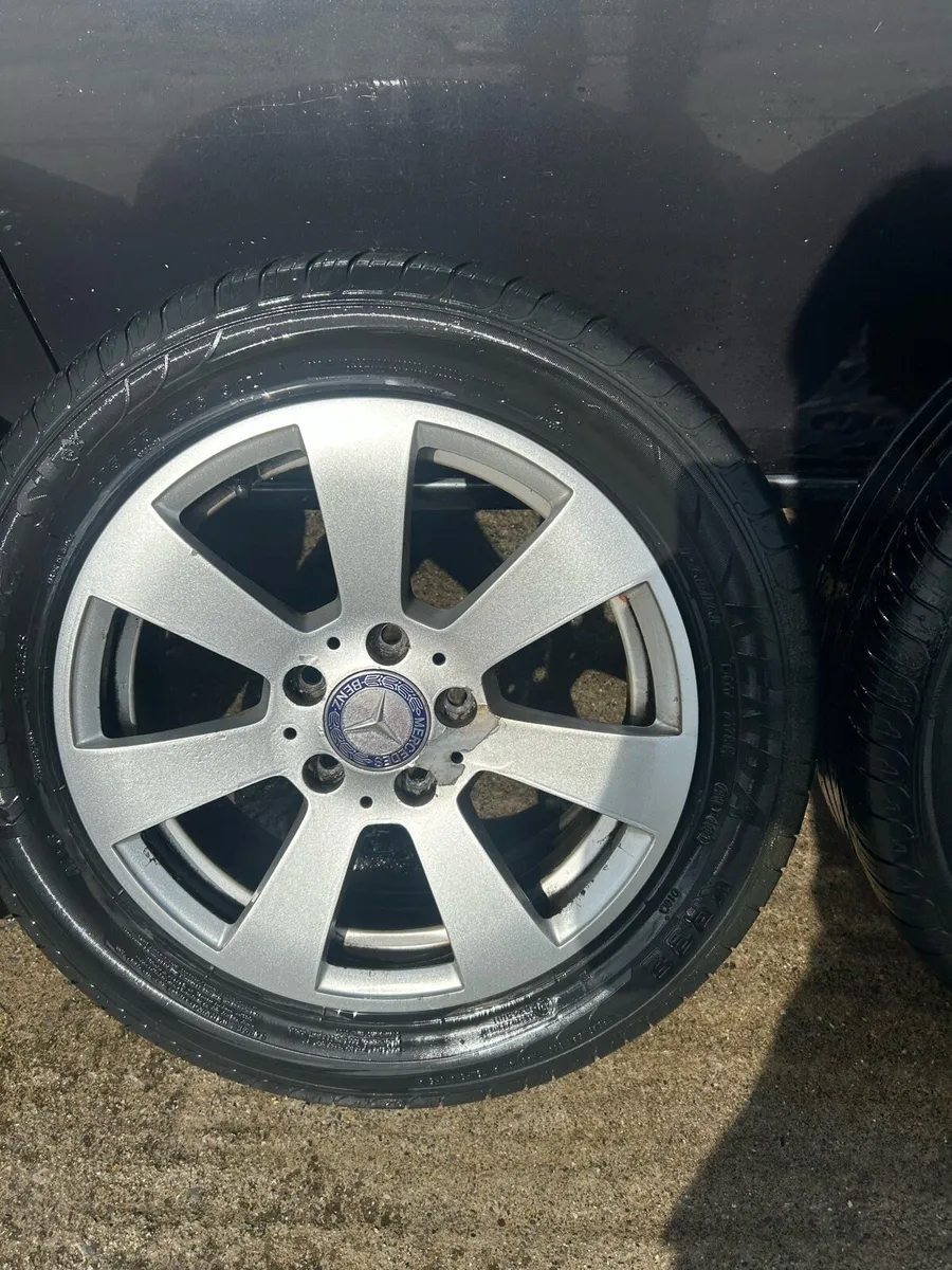 16” 5x112 Mercedes Alloys + Tyres - Image 4