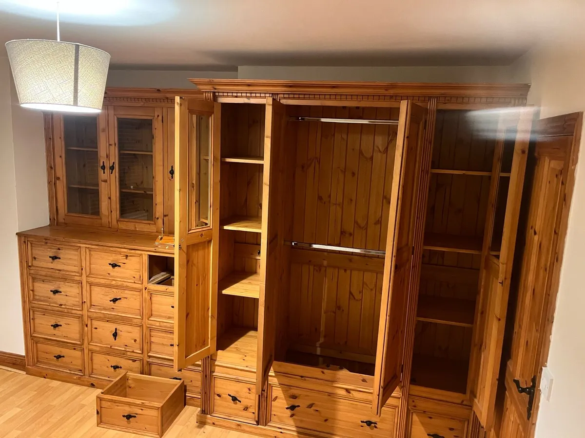 Wardrobes/cupboards PINE wood - Image 2