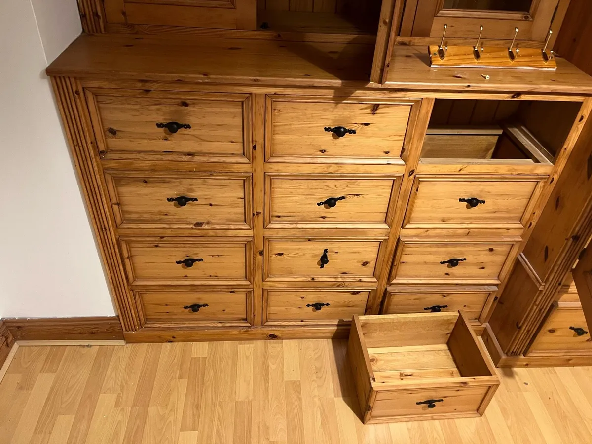 Wardrobes/cupboards PINE wood - Image 4