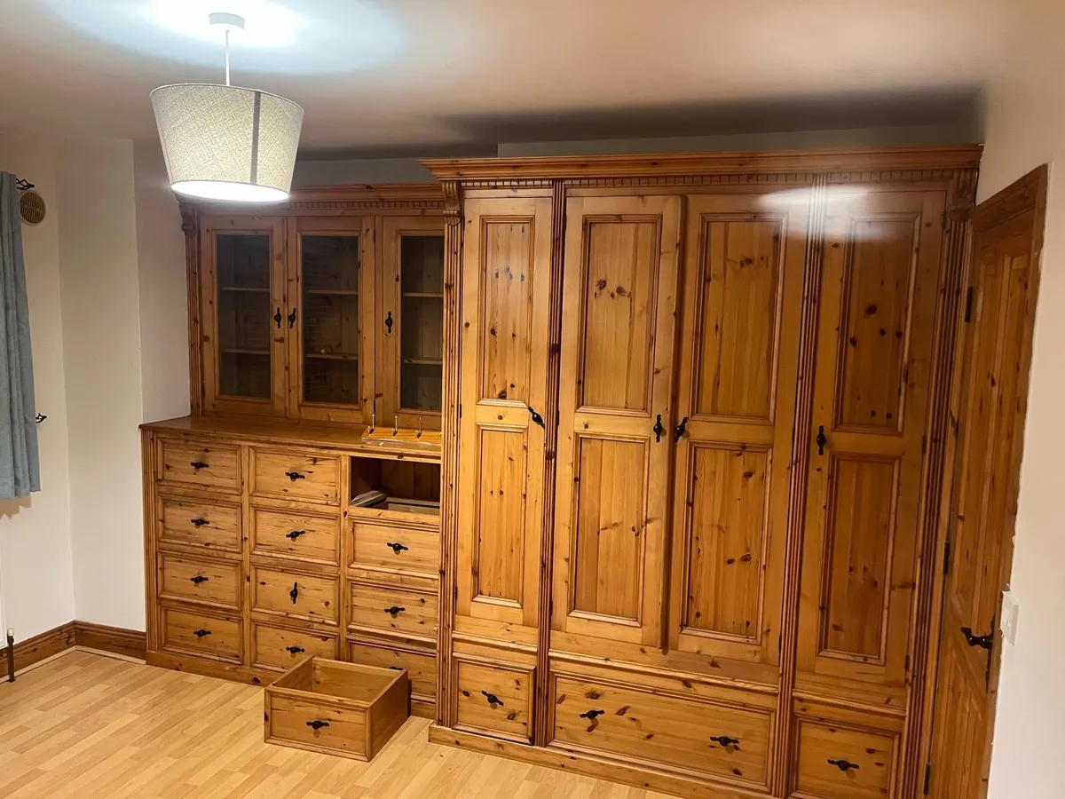Wardrobes/cupboards PINE wood - Image 1