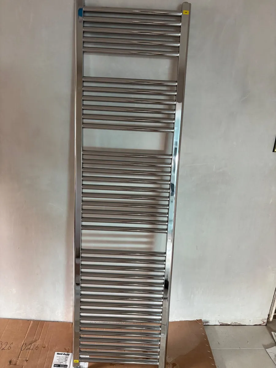 Towel radiator chrome - Image 1
