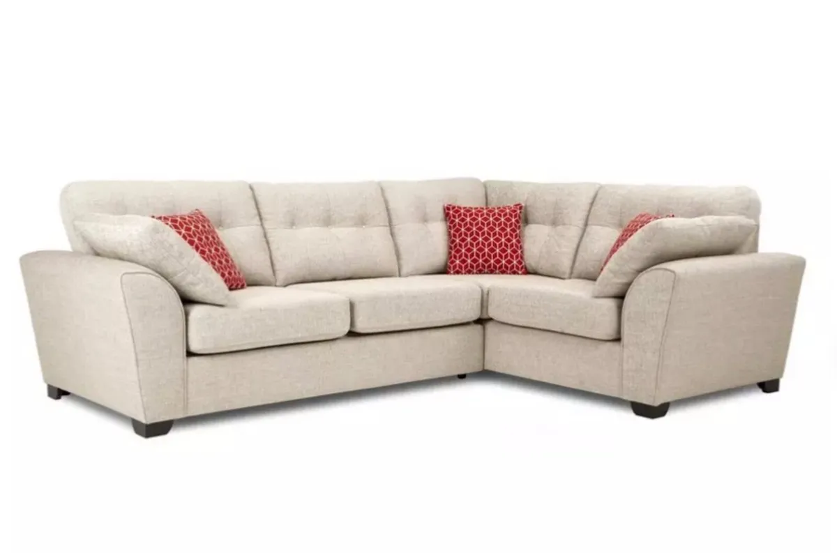 Left Hand Facing 3 Seater Corner and Arm Chair - Image 1