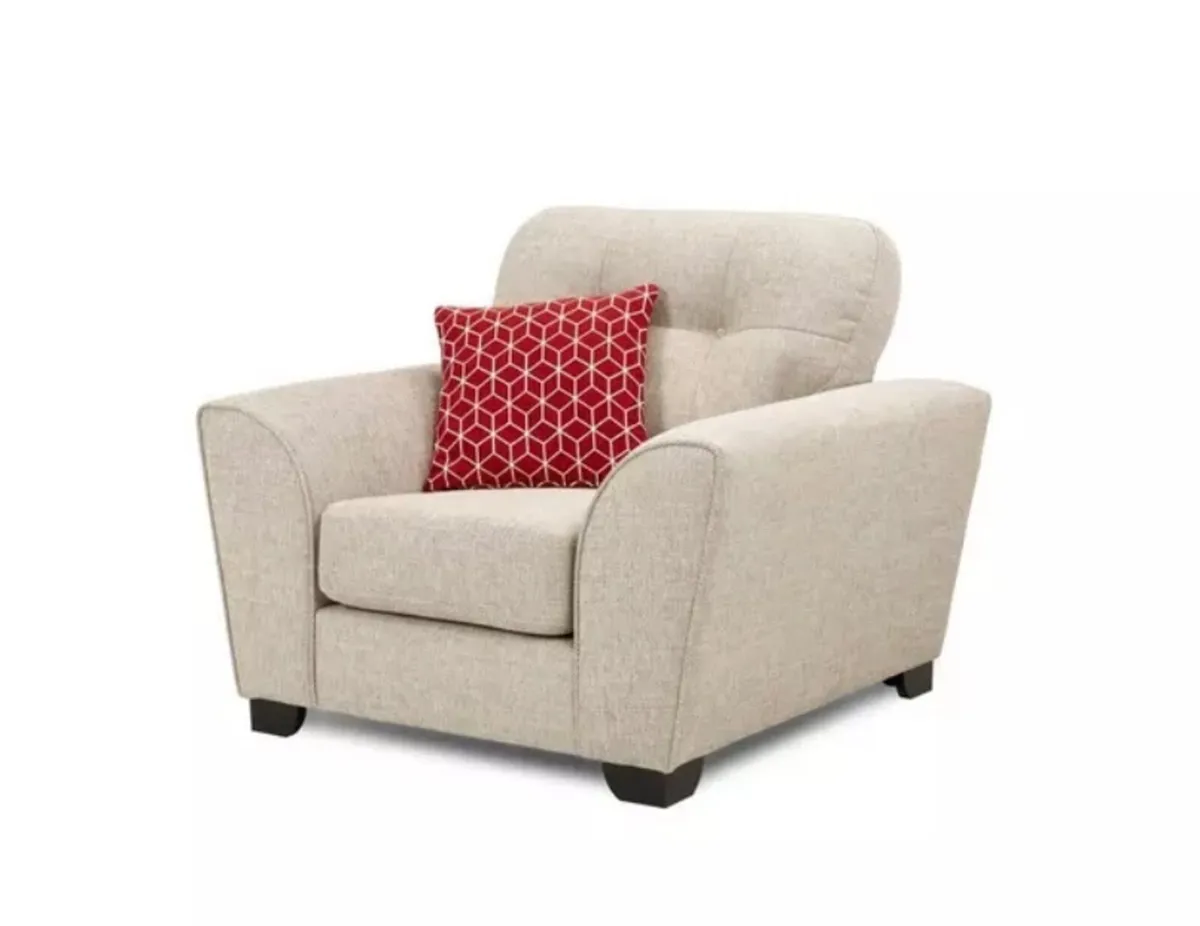 Left Hand Facing 3 Seater Corner and Arm Chair - Image 2