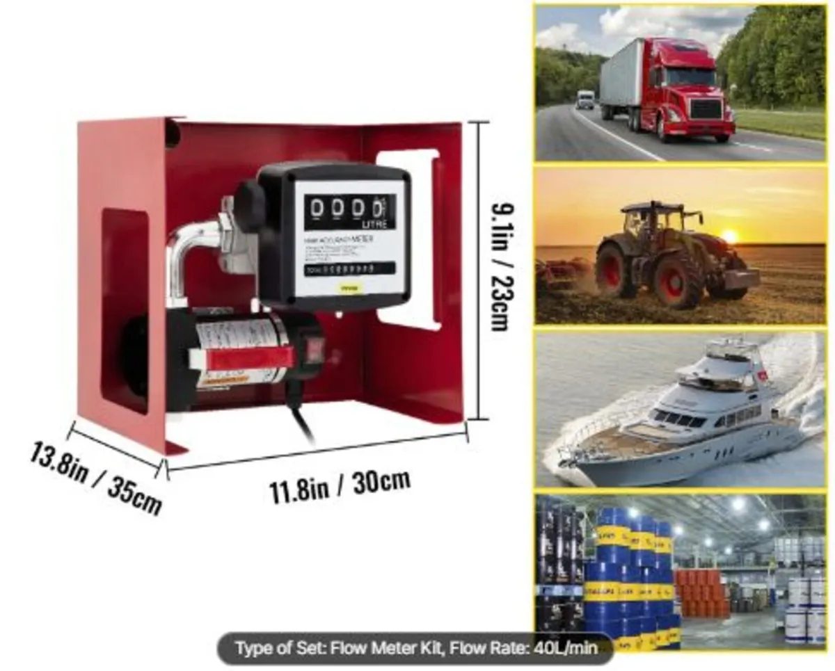 40 L Diesel Pump, Heating Oil Pump, 300 W - Image 4