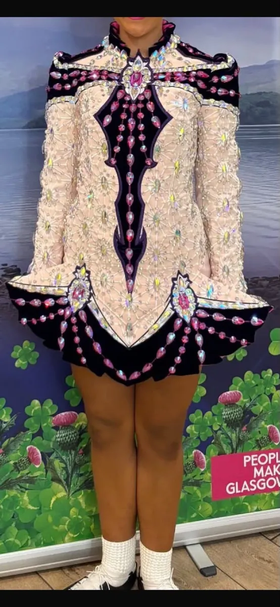 Irish  Dancing  Dress - Image 2