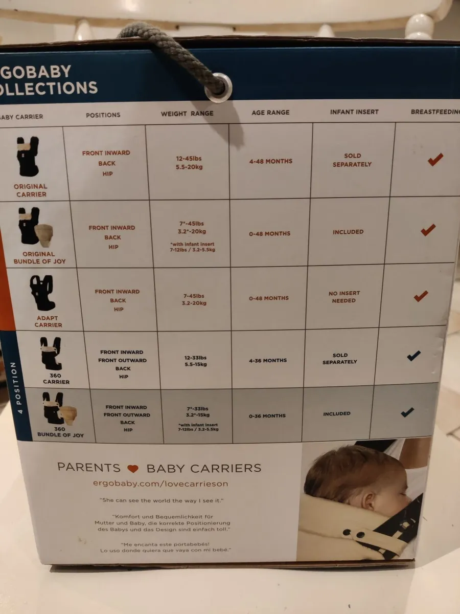 Ergobaby 360 baby carrier - Image 3