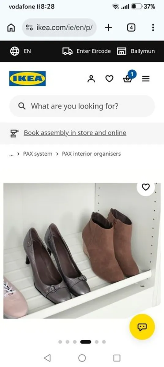 Ikea Pax Wardrobe with Komplement shelves - Image 4