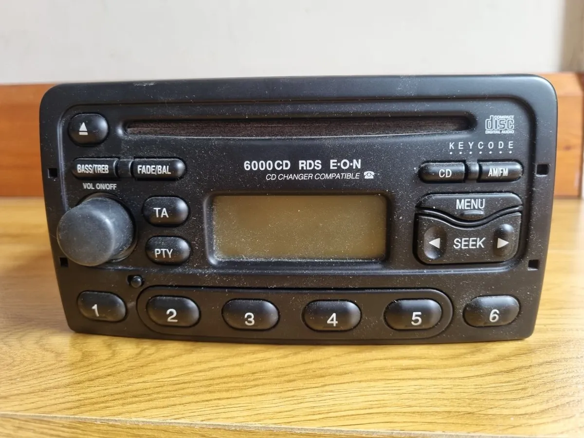 Ford Focus Mk1 6000CD Radio CD Player - Image 1