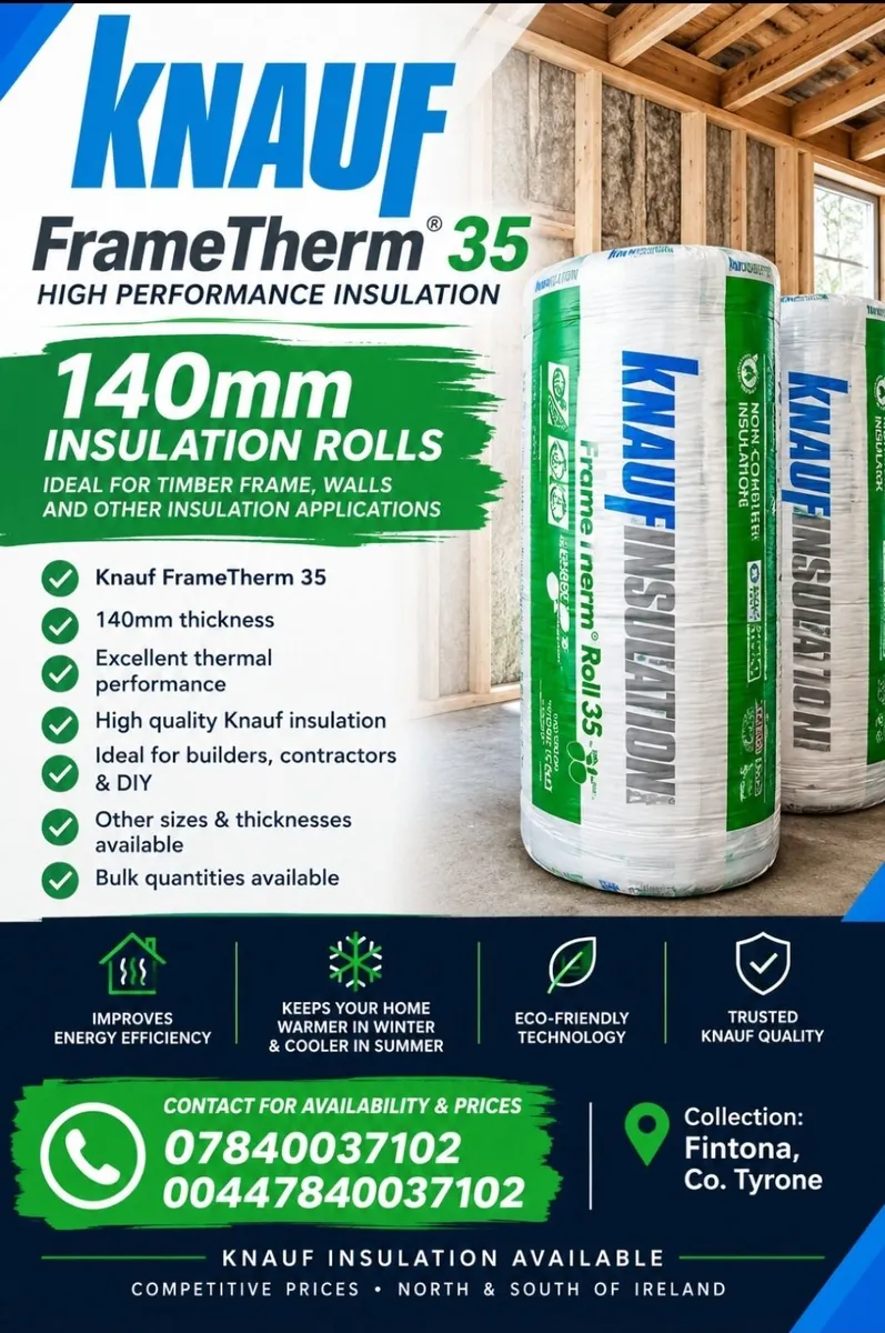 Knauf frametherm 35 - 140mm - Image 1
