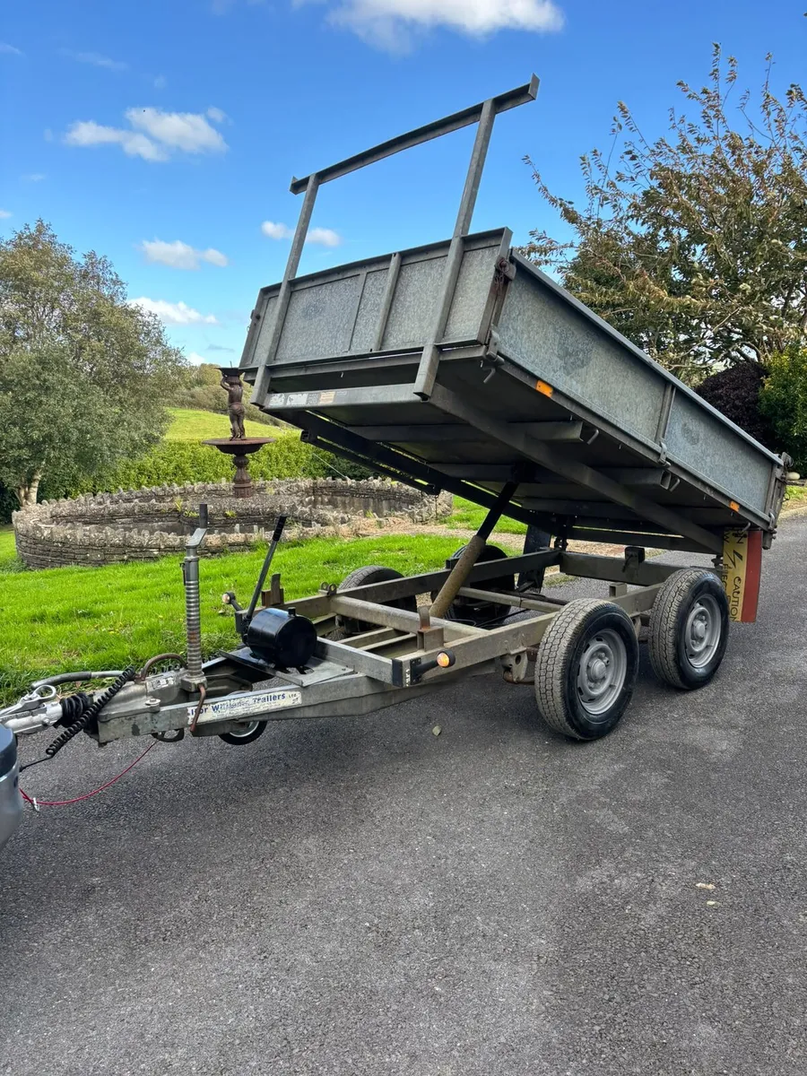 8x5 ifor Williams tipper trailer - Image 1