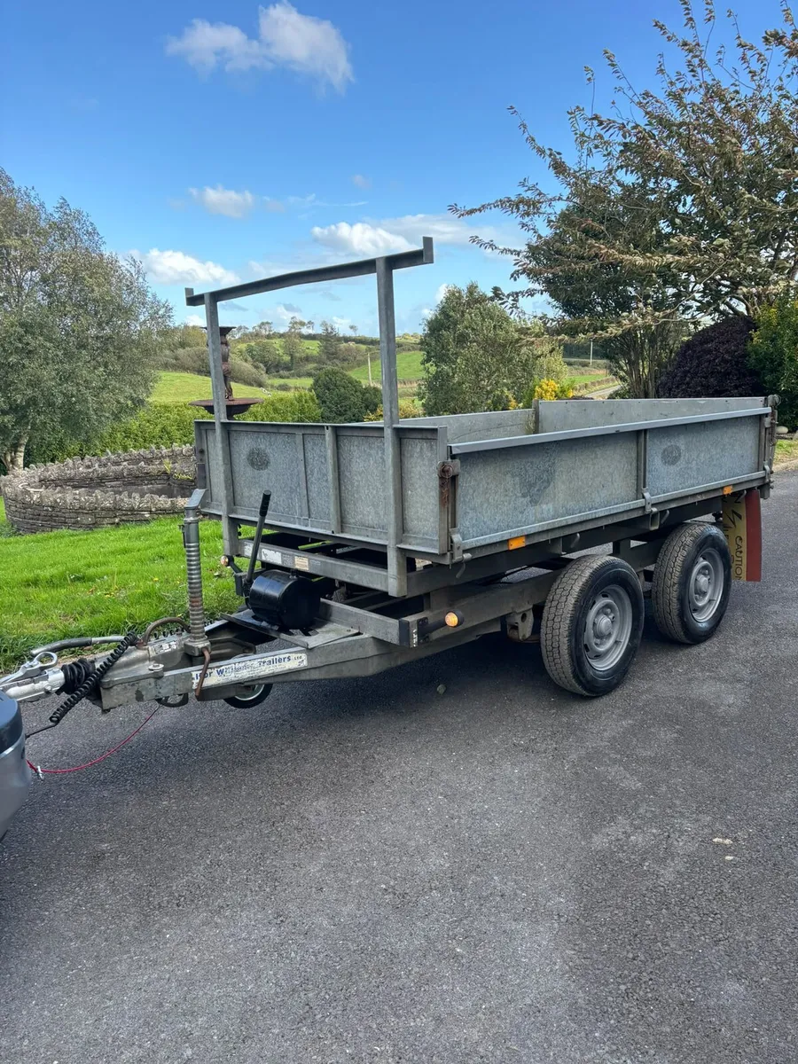 8x5 ifor Williams tipper trailer - Image 2