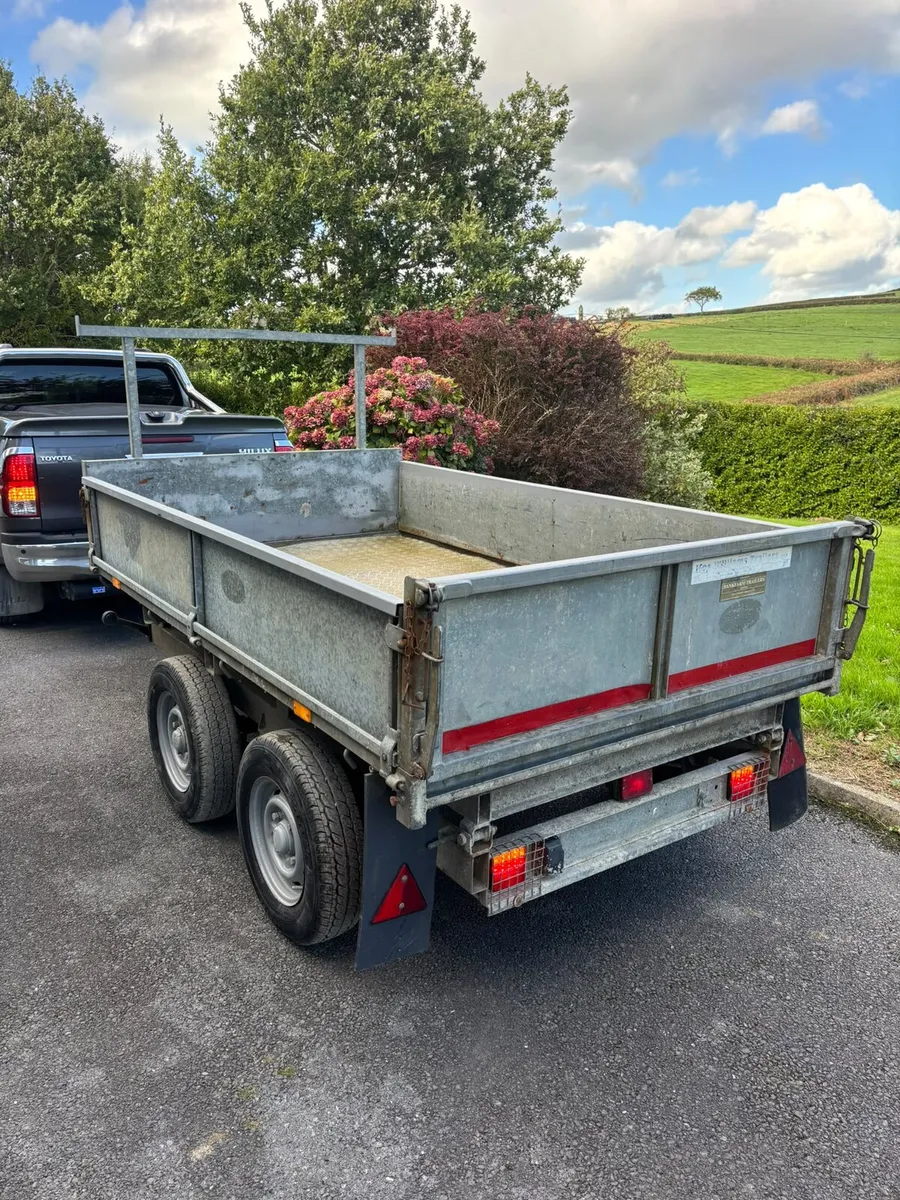 8x5 ifor Williams tipper trailer - Image 3