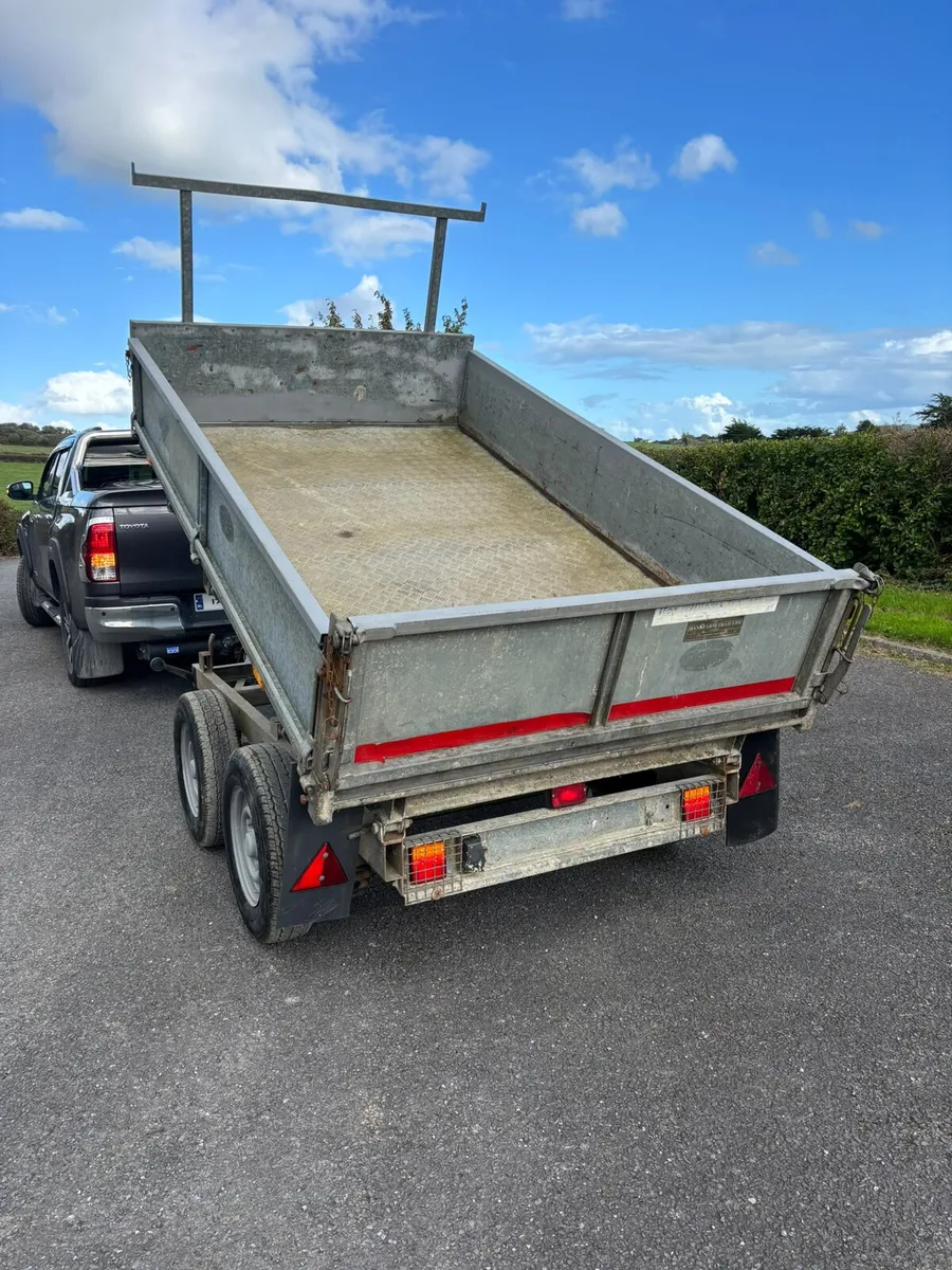 8x5 ifor Williams tipper trailer - Image 4