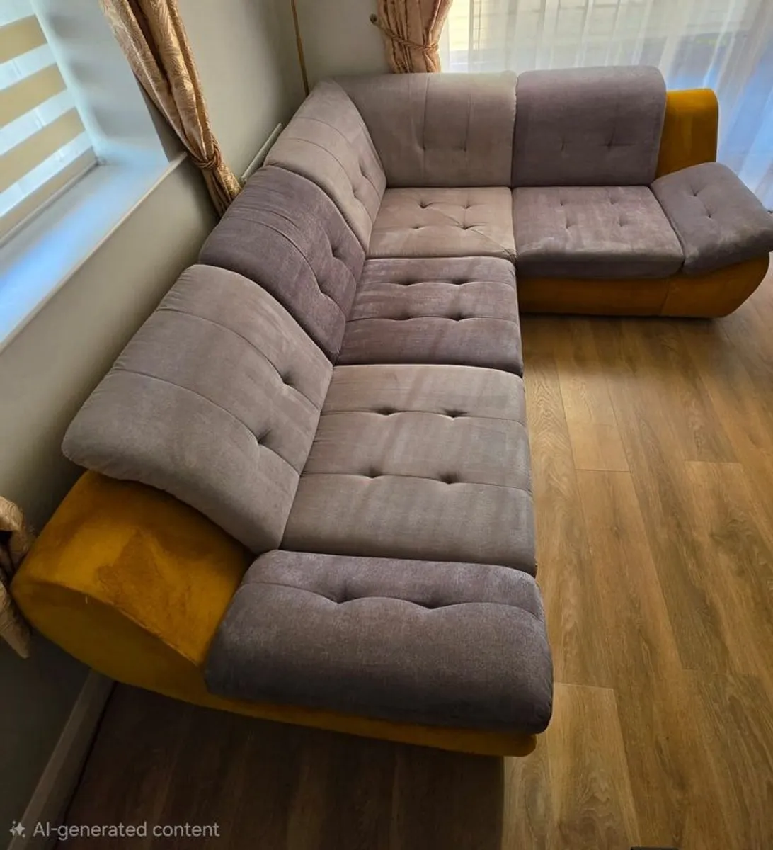 L shape sofa bed - Image 3