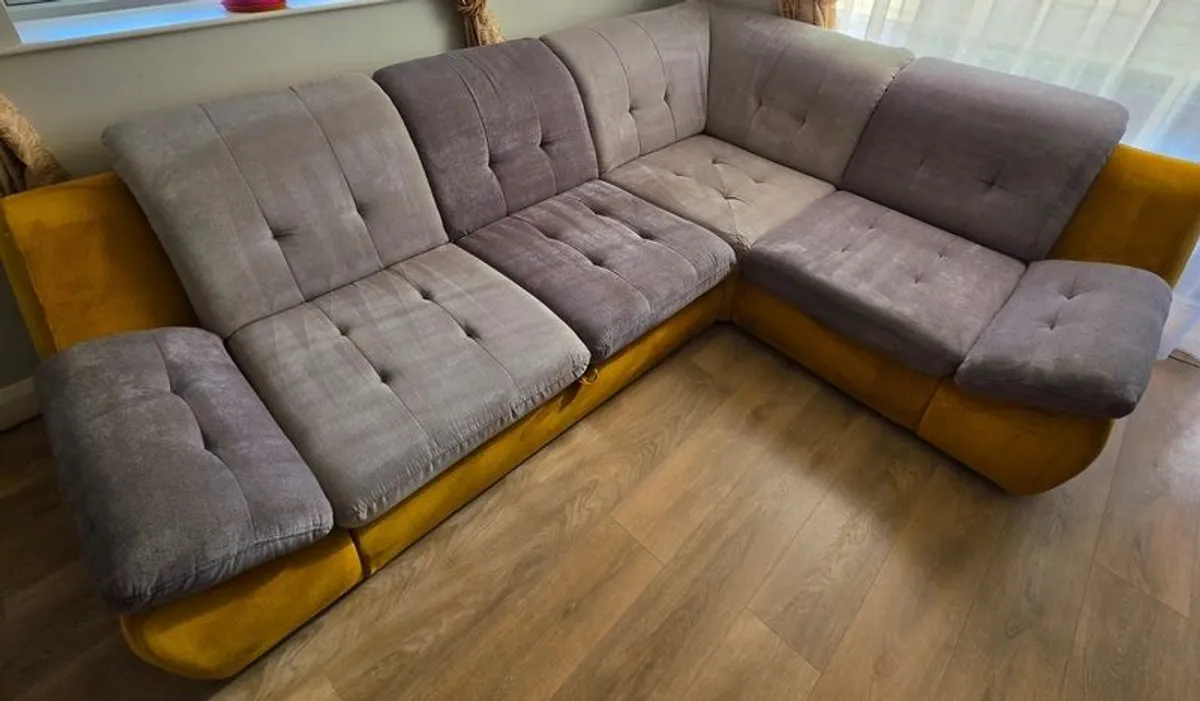 L shape sofa bed - Image 1