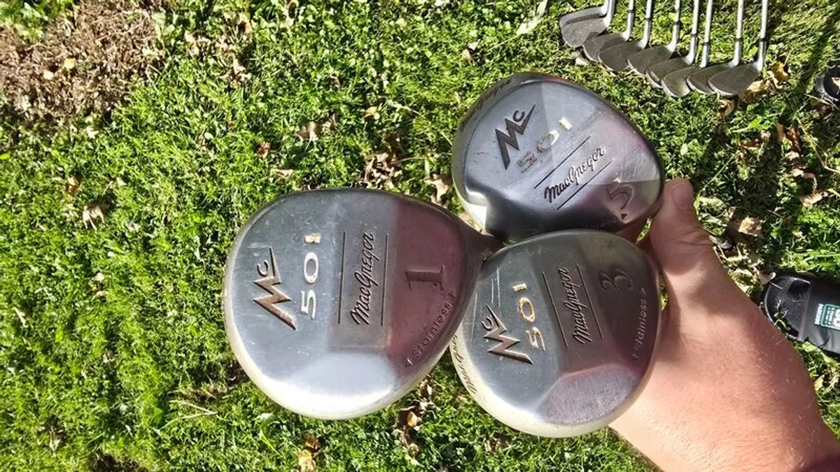 MacGregor Golf Clubs Full Set + Bag - Image 2